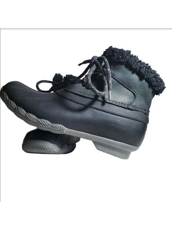 Shoes - SPERRY Saltwater Alpine Bootie All Weather Rubber Duck Shell Rubber Outsole EUC